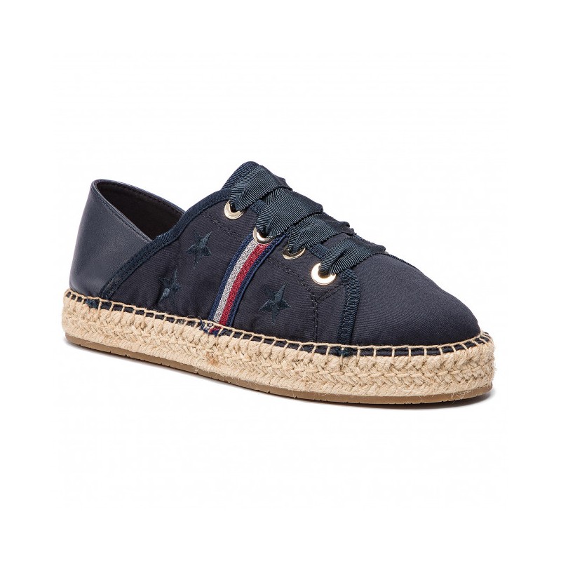 ESPADRILLES BLEUES MARINE TOMMY HILFIGER